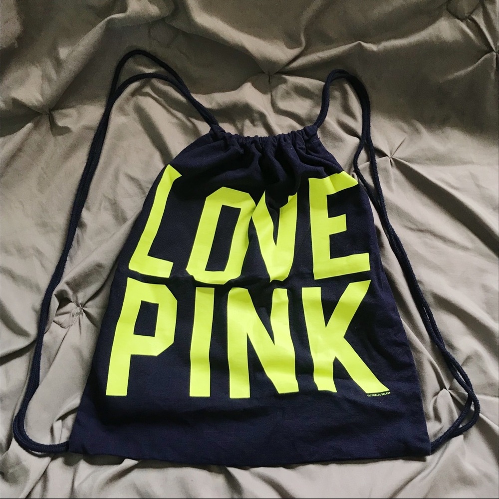 LOVE PINK VSPINK Drawstring Bag💕 - Picture 3 of 3